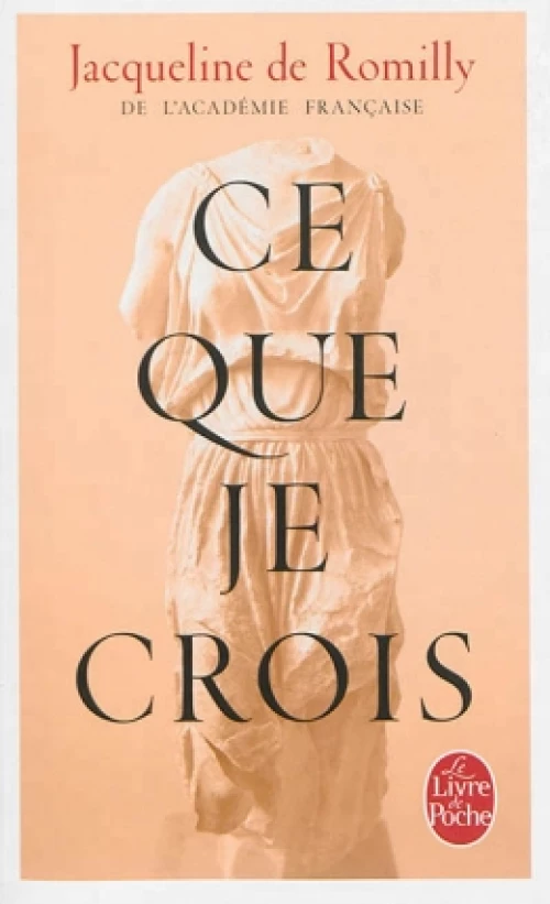 CE QUE JE CROIS POCHE