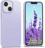 iPhone 13 (6.1 inch)- Soft Rubberized TPU Slim Protective Cover for Phone with protect camera – Purple (oem)