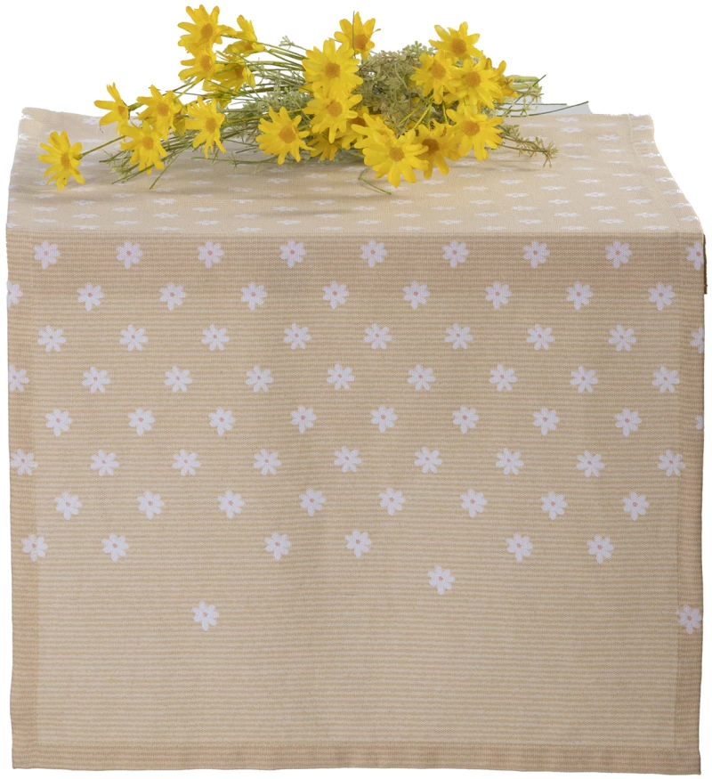 RUNNER 45x140 (DAISY YELLOW) - NEF NEF DAISY YELLOW / 50% ΒΑΜΒΑΚΙ-50% ΠΟΛΥΕΣΤΕΡ