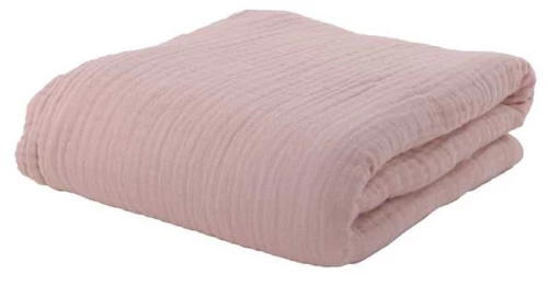 ΚΟΥΒΕΡΤΑ ΜΑΤΛΑΣΕ ΥΠΕΡΔΙΠΛΗ (FABULUS PINK) - NEF NEF FABULUS PINK / 100% ΒΑΜΒΑΚΙ