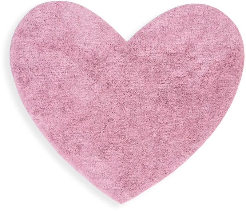 ΧΑΛΙ 125x100 (JUNIOR HEART PINK) - NEF NEF JUNIOR HEART PINK / 100% ΒΑΜΒΑΚΙ