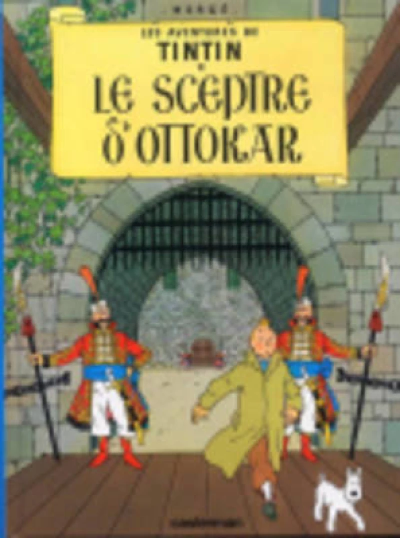 LES AVENTURES DE TINTIN 8: LE SCEPTRE D'OTTOKAR RELIÉ