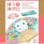 DIY Φτιάχνω & Χρωματίζω Βεντάλια και θήκη 'Γατούλα' Djeco