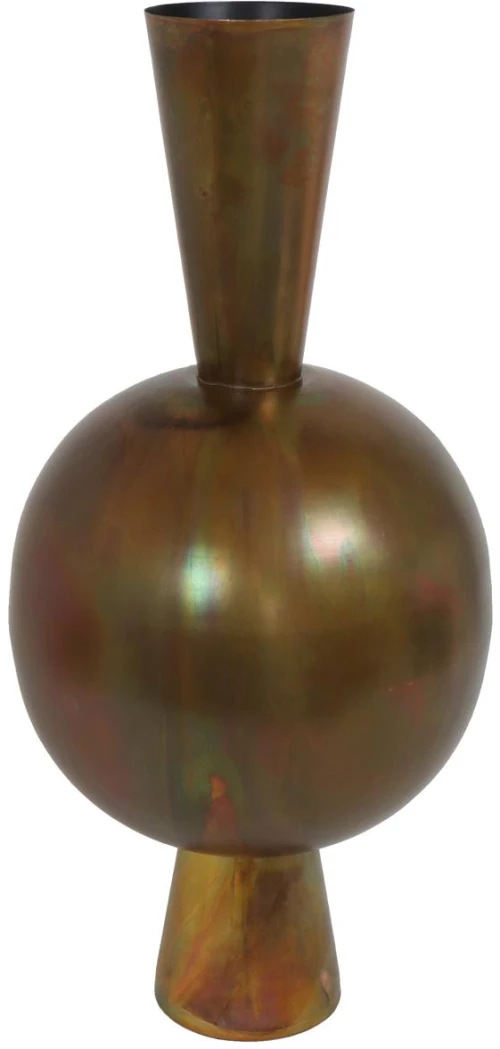 Βάζο Μπρονζέ Μέταλλο 40x40x85cm