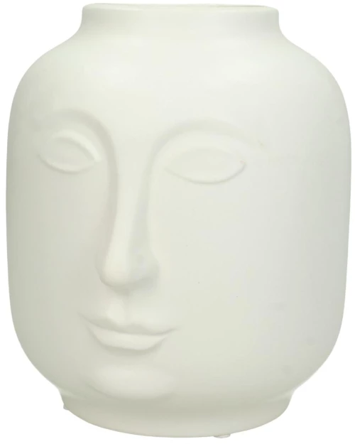 Βάζο Λευκό Κεραμικό 17.6x16x18.6cm