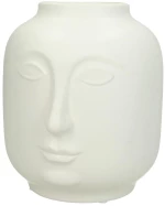 Βάζο Λευκό Κεραμικό 17.6x16x18.6cm