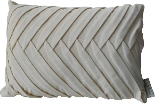 Μαξιλάρι Ιβουάρ Βελούδο 30x50cm