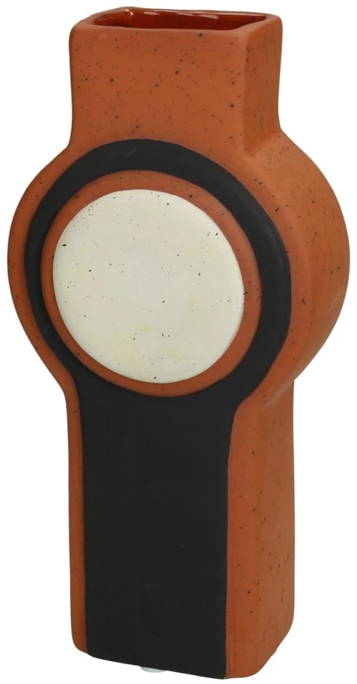 Βάζο Πολύχρωμο Τερακότα 10.5x6.9x21.3cm