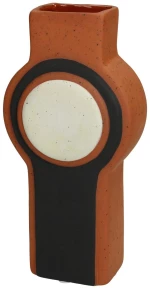 Βάζο Πολύχρωμο Τερακότα 10.5x6.9x21.3cm