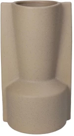 Βάζο Μπεζ Κεραμικό 13.5x12x24cm