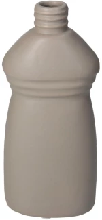 Βάζο Μπουκάλι Μπεζ Κεραμικό 9.2x5.8x20.5cm