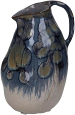 Βάζο Μπλε Κεραμικό 13.5x11.5x19cm