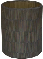 Κηροπήγιο Πολύχρωμο Γυαλί 10x10x13cm