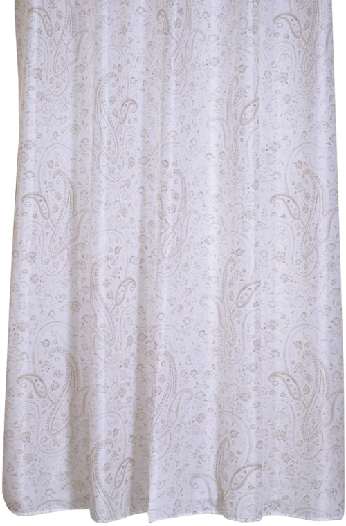 NEF-NEF ΚΟΥΡΤΙΝΑ ΜΠΑΝΙΟΥ ΠΟΛ.  ANAIS 180Χ200 BEIGE 100% ΠΟΛΥΕΣΤΕΡΑΣ