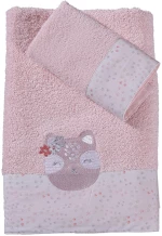 NEF-NEF ΠΕΤΣΕΤΑ ΒΑΜΒ. LOVELY FOX 2 TMX PINK PINK 100%BAMBAKI
