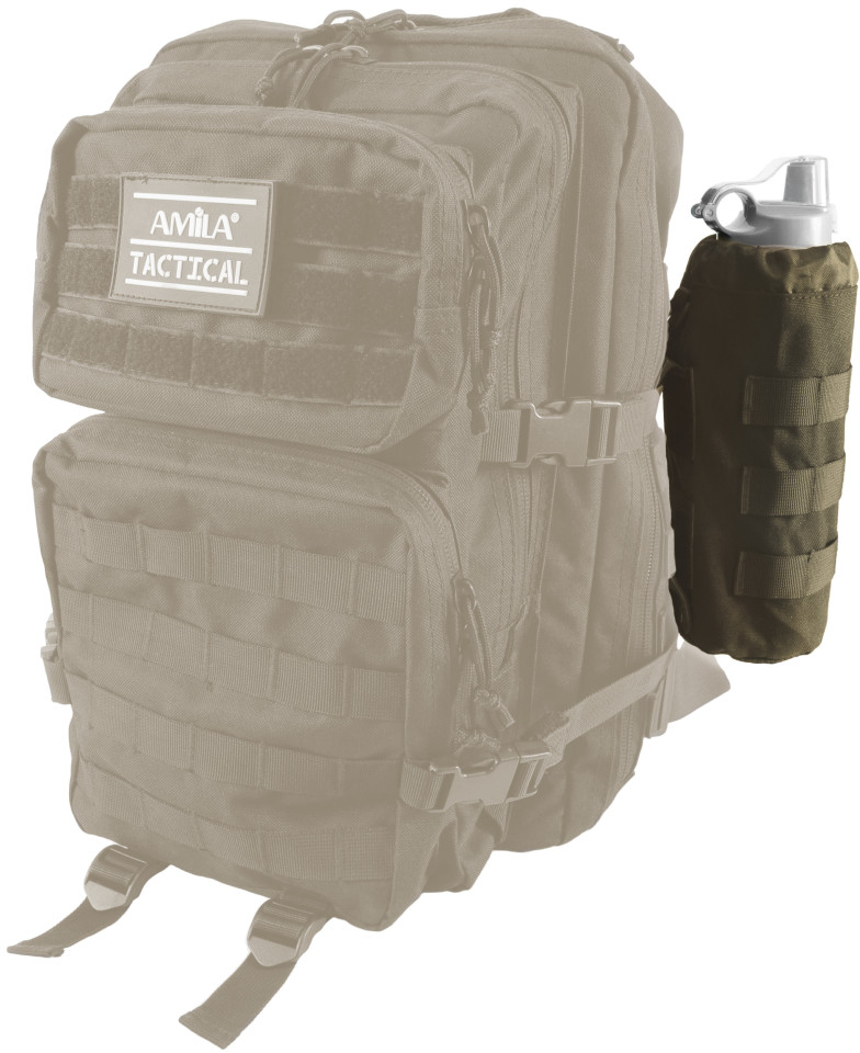 Θήκη Μπουκαλιού Χακί AMILA Tactical 95352