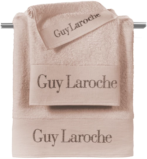 Guy Laroche Σετ Πετσέτες 3τεμ Futura Old Pink