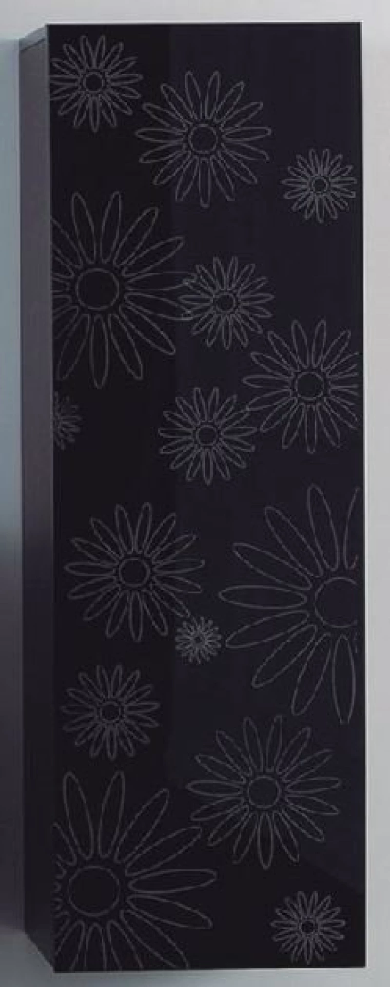 Στήλη Μπάνιου 120 εκ. Μαύρο Λουλούδι ECO EXTRAS FT22.120.002BF