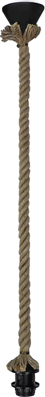 Κρεμαστό φωτιστικό  E/27K ROPE RING 1L UT-BL Heronia 31-0955