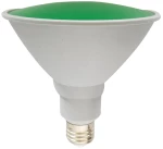 PAR38 LED IP65 15W 1150Lm GREEN 110° 230V Ra80 ACA PAR3815GR