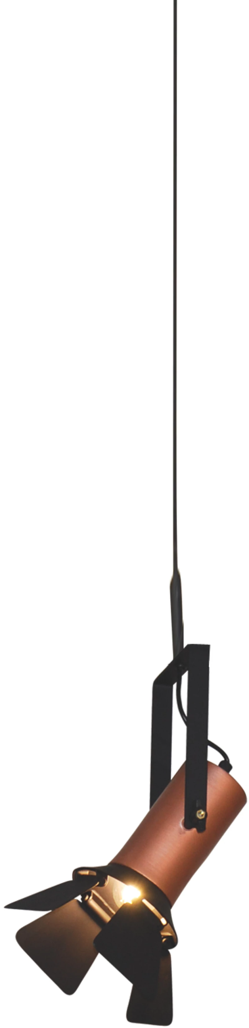 HL-3600-1S ARLEN COPPER & BLACK PENDANT HOMELIGHTING 77-4241