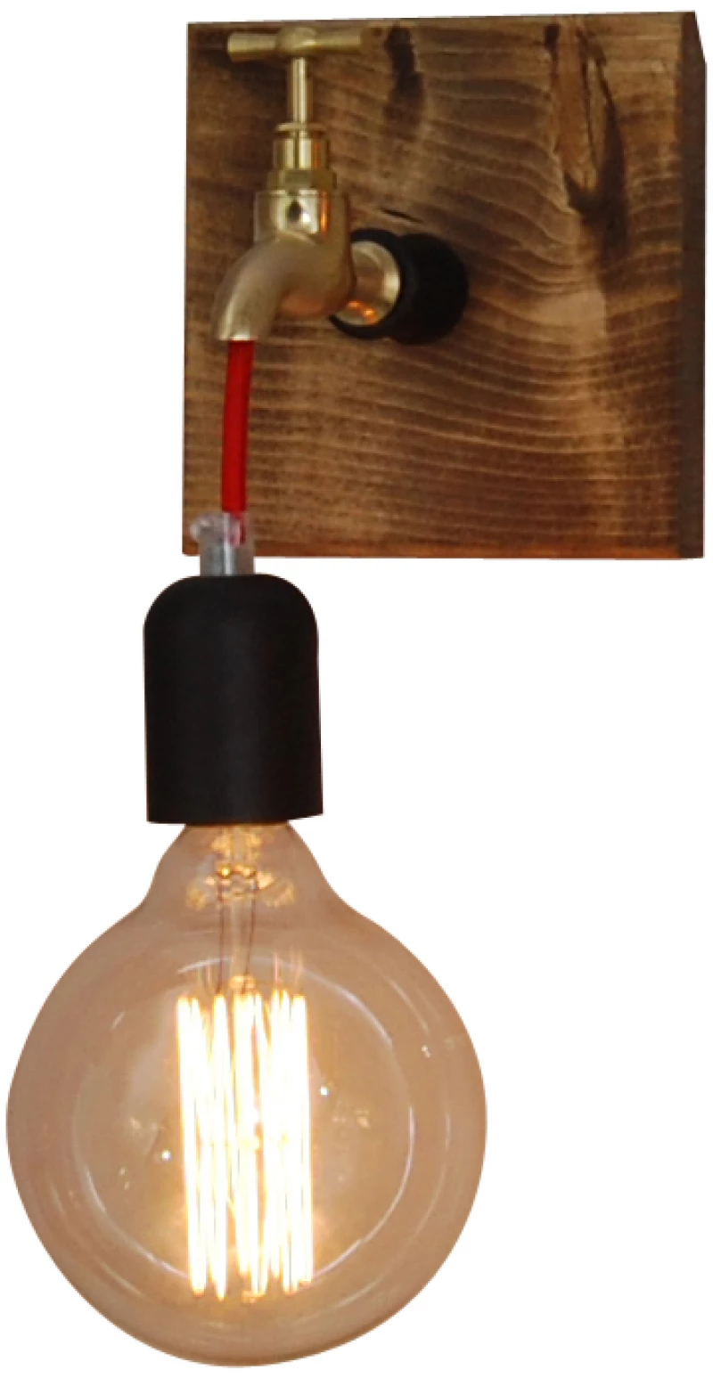 HL-078-1W HIKARI WALL LAMP BROWN RUSTY HOMELIGHTING 77-2870