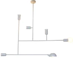 HL-3525-6 RODNEY WHITE PENDANT HOMELIGHTING 77-3813
