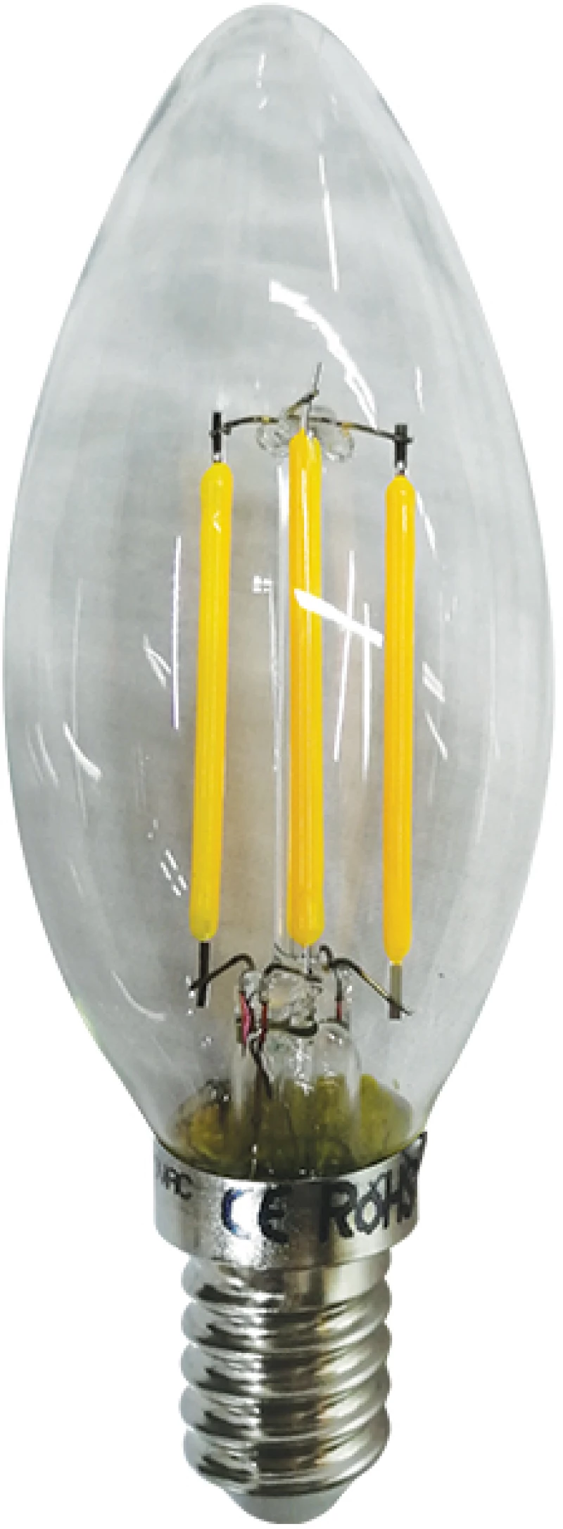LED CANDLE STEP DIM E14 230V 5W 2700K 300° 440LM RA80 ACA DECO5WWSD