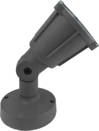 LED PP GREY SPOT LIGHT230V IP54 6W 6000K 500Lm SMD120°Ra80 ACA KERT660G