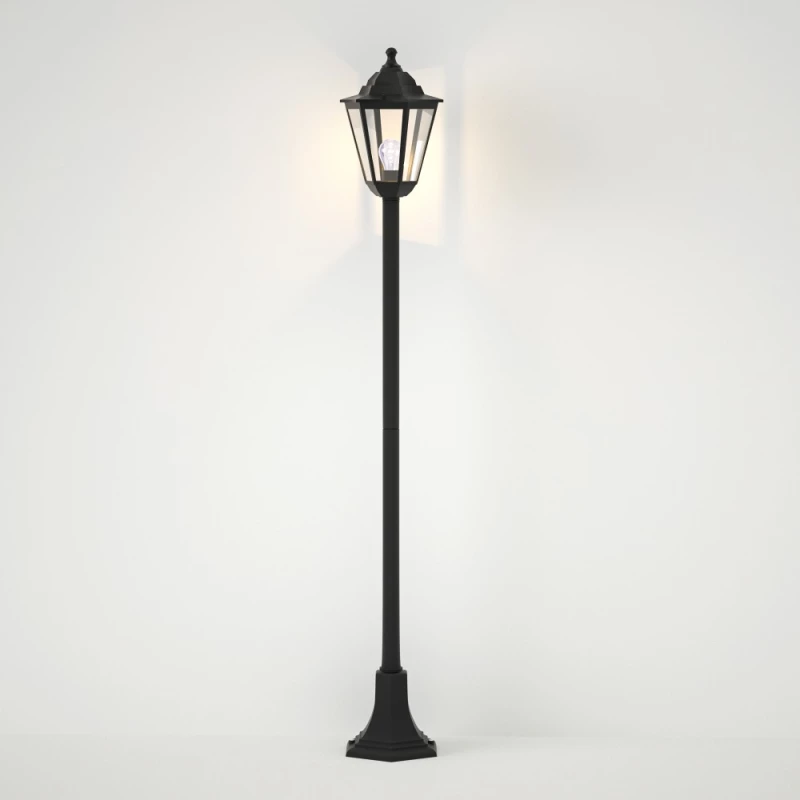 it-Lighting Redfish 1xE27 Outdoor Pole Light Black D:120cmx21.6cm 80500214