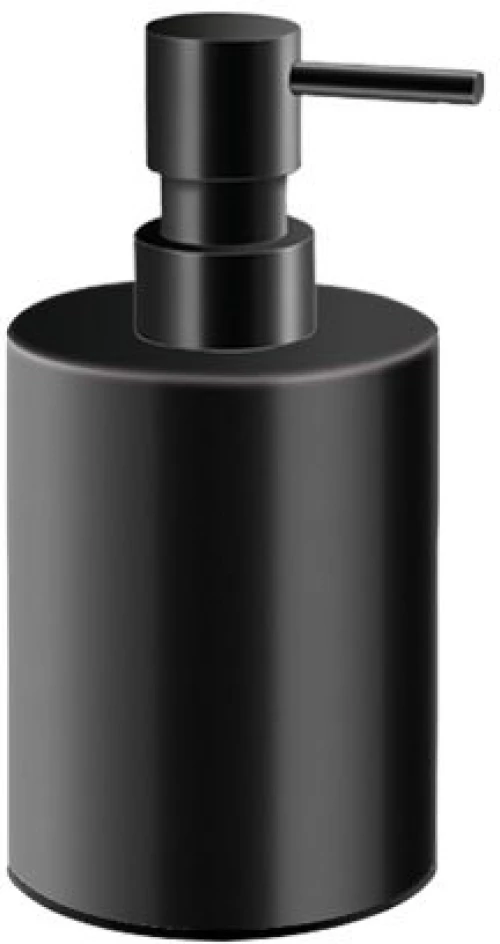 Αντλία Σαπουνιού Επικαθήμενη 8x8x15,5 cm Brass Black Mat Sanco Metallic Bathroom Set 90356-M116