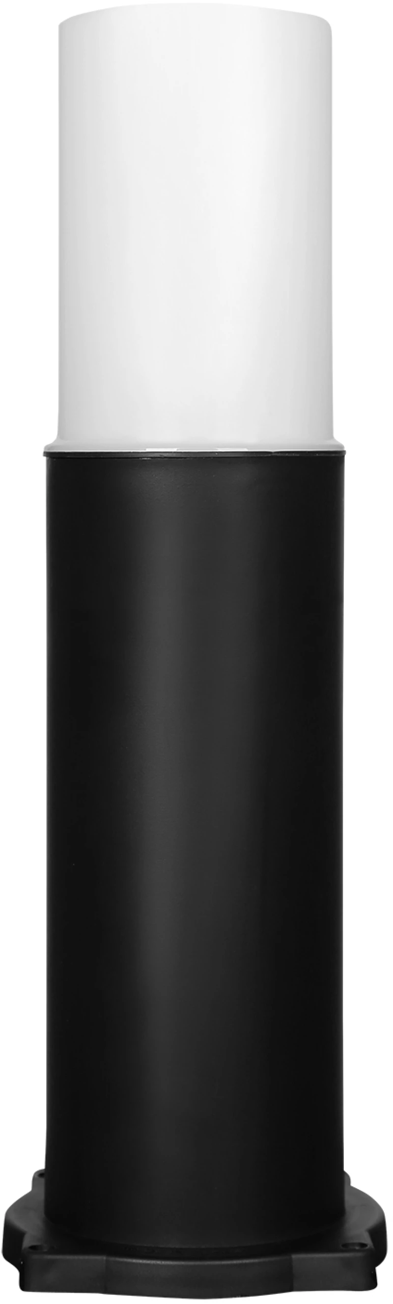 Εδάφους μοντέρνο κυλινδρικό πλαστικό  D-271 BLACK H35cm Heronia 32-0093