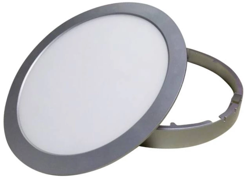 SILVER LED ROUND PC SLIM PANEL 14W 6000K 990Lm230V Φ170 Ra80 ACA STHERON1460R