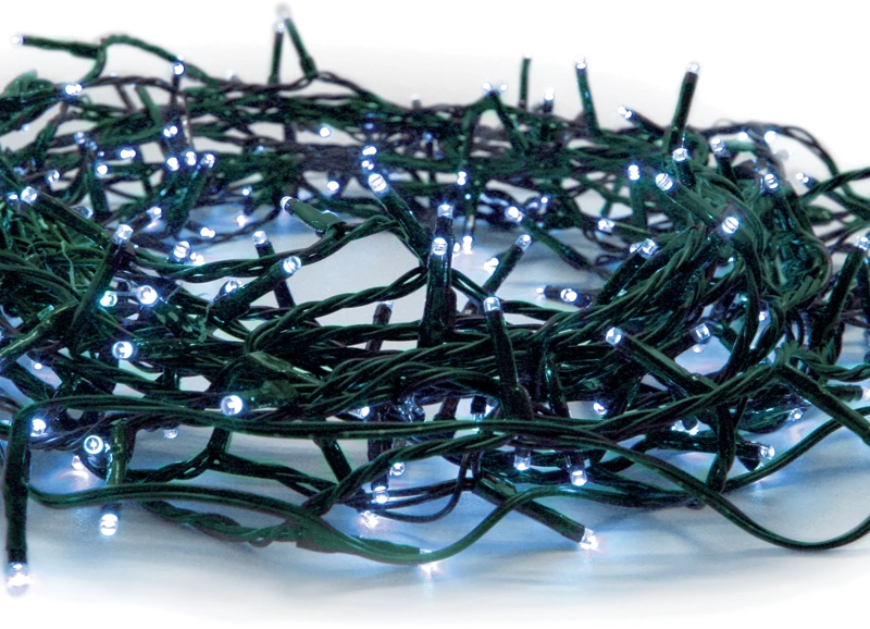 180LED ΛΑΜΠ ΣΕ ΣΕΙΡΑ 5cm ΜΠΛΕ ΑΝΤΑΠΤ 31VDC & 8 ΠΡΟΓΡΑΜΜΑΤΑ IP44 3m ΠΡΑΣ ΚΑΛΩΔ ACA X08180612