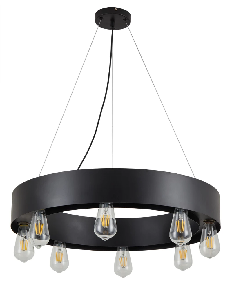 SE21-BL-65 TALE BLACK METAL PENDANT B2 HOMELIGHTING 77-8255