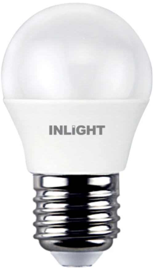 InLight E27 LED G45 8watt 4000Κ Φυσικό Λευκό 7.27.08.12.2
