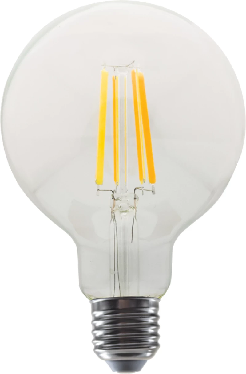 LED FILAMENT E27 G95 10W 2700K 230V AC 1220LM RA80 ACA PALA9510WW