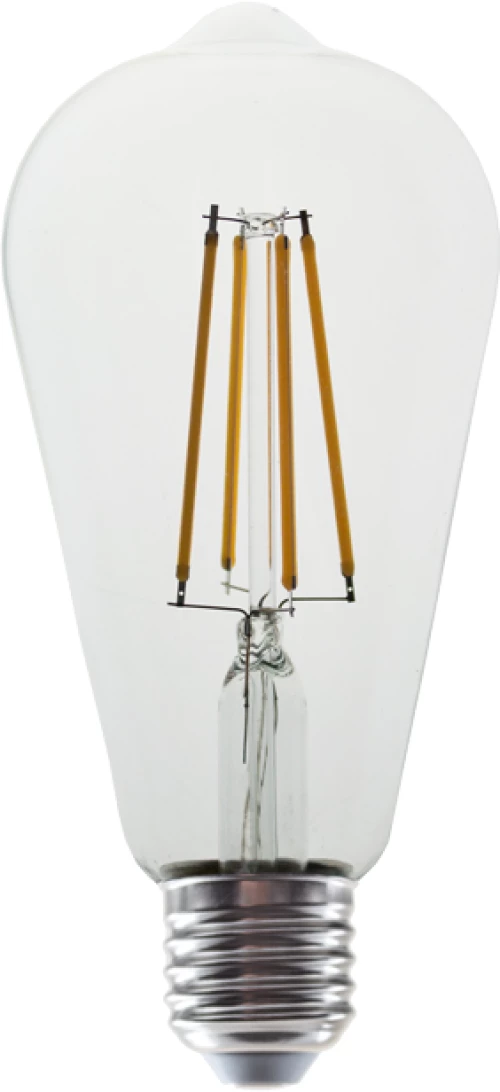 LED FILAMENT E27 ST64  6W 4000K 230V AC 830LM RA80 ACA CONDI6NW