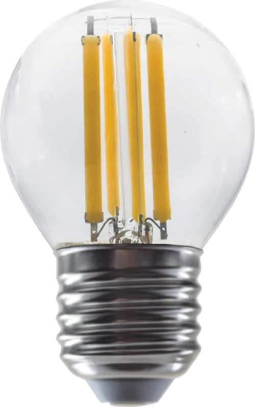 LED FILAMENT E27 G45 6W 6500K 230V AC 780LM RA80 ACA ALIN6CW