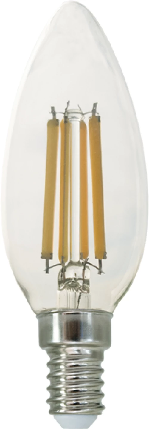 LED FILAMENT E14 C35 7W 6500K 230V AC 900LM RA80 ACA FLAM7CW