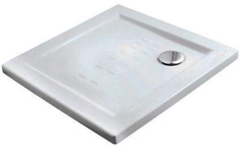 Ντουζιέρα Πορσελάνης  Τετράγωνη 80x80xΥ5,5 cm Orabella Slim Shower Tray 40105