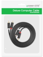 UGREEN Cable Audio 2xRCA M/M 3m UGREEN AV104 10519 340197