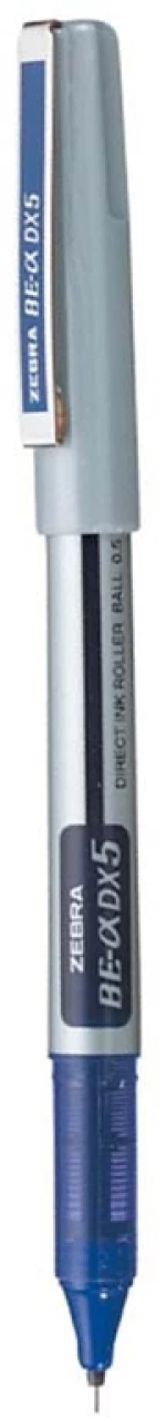 Zebra DX5 Zebroller SILVER RollerPen 0,5mm Blue (ZB-16072Z) (ZEBZB-16072Z)