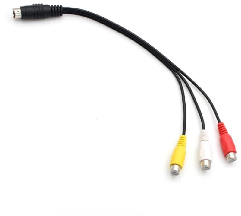 Καλώδιο S-Video 7-Pin σε 3xRCA F, DeTech - 18249