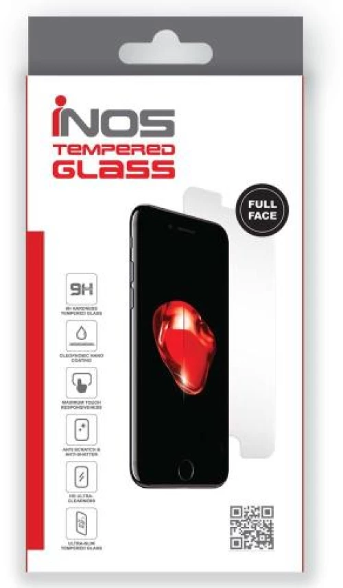 Tempered Glass Full Face inos 0.33mm Samsung G736 Galaxy Xcover 6 Pro 5G Μαύρο 5205598158729