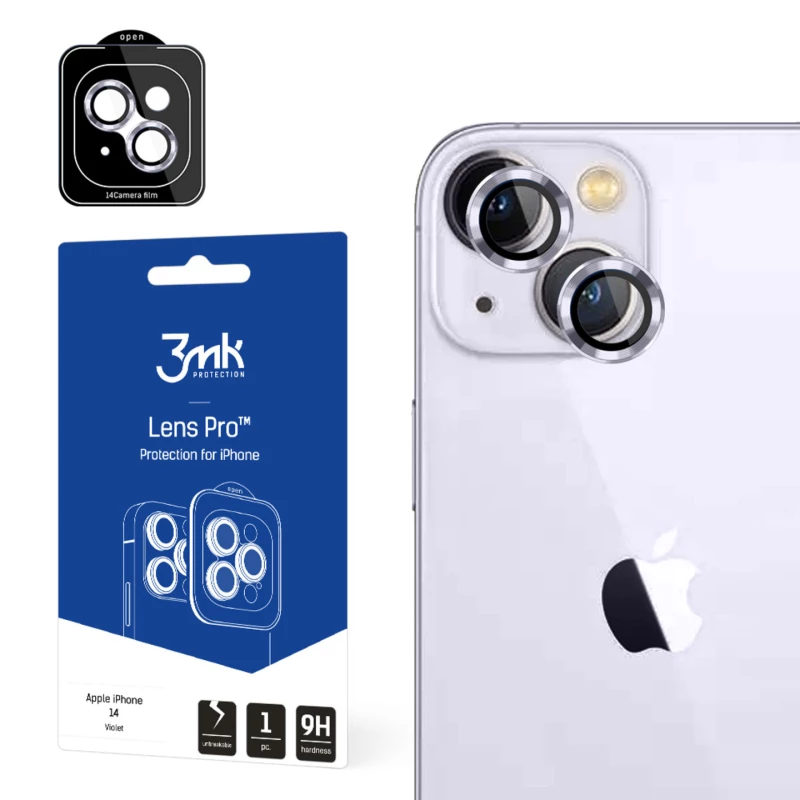 Apple iPhone 14 - 3mk Lens Protection Pro Violet 0.603.119