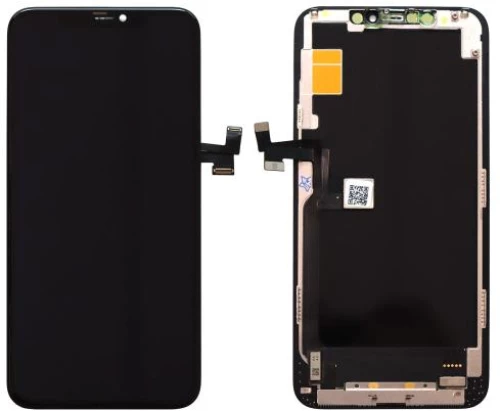 Οθόνη με Touch Screen Soft Oled Apple iPhone 11 Pro Max Μαύρο (OEM) 1110301020226