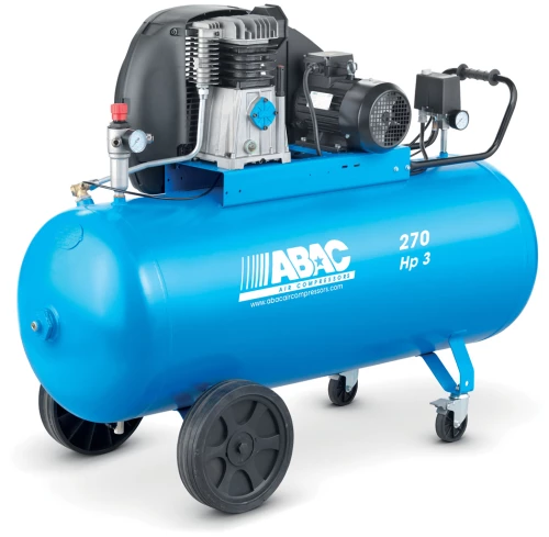 ABAC 4116024287 ΑΕΡΟΣΥΜΠΙΕΣΤΗΣ ΜΕ ΙΜΑΝΤΑ 270LT - 4.0HP - 3Φ, PRO A39B/270LT CT4 200009