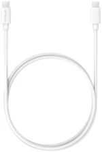 Ancus Καλώδιο Σύνδεσης και Φόρτισης Ancus Flow E44 USB-C σε USB-C 2.0A 480Mbps Data Transfer Λευκό 1μ. 34227 5210029090332