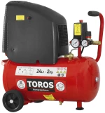 TOROS ΑΕΡΟΣΥΜΠΙΕΣΤΗΣ OIL-FREE  24LT, 2HP 40148
